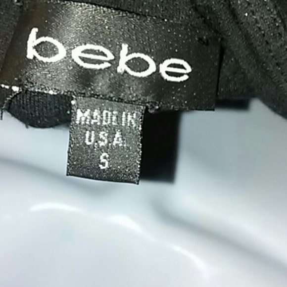 bebe black top - Picture 8 of 8